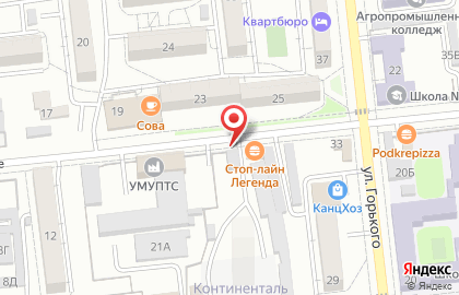 Автостоянка во Владивостоке на карте