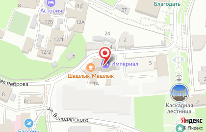 Пансионат Империал на карте
