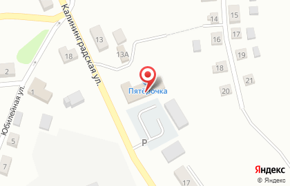 Супермаркет Дёшево на Калининградской улице на карте