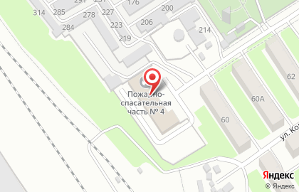 Пожарная часть №4 Володарского района на карте