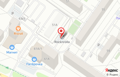 Школа музыки Rocknrolla на карте