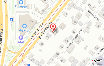 Компания по созданию сайтов ABC-fs.ru на улице Блюхера на карте
