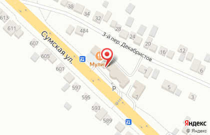 Супермаркет Магнит в Белгороде на карте