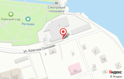 Киоск по продаже хлебобулочных изделий на Красной площади на карте