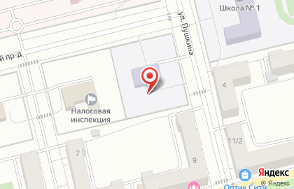 Г. Электросталь на карте