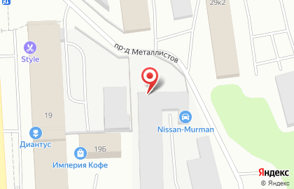 Страховая компания Росгосстрах на улице Свердлова на карте