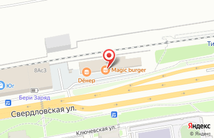 Мясной магазин Мясничий на Свердловской улице на карте