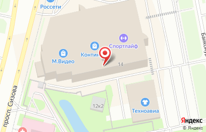 Ресторан домашней кухни Теремок на Комендантском проспекте на карте