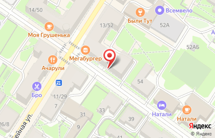 Магазин сантехники Аквасфера в Петродворцовом районе на карте