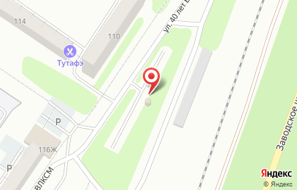 Автостоянка в Кемерово на карте