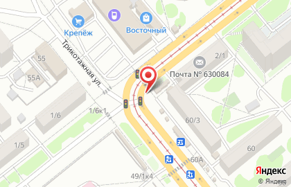 Киоск по продаже фруктов и овощей Киоск по продаже фруктов и овощей в Новосибирске на карте