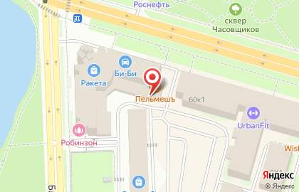 Наркологическая клиника НЕВА в Петергофе на карте
