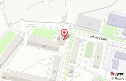 Магазин Красное & Белое на Советской улице, 33А/1 на карте