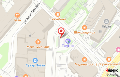Таиф-нк азс на Спартаковской улице на карте