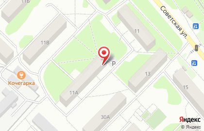 Магазин промтоваров на Советской (Нововятский район), 11а на карте