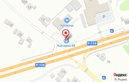 Ландшафтная компания Кипарис 48 на карте