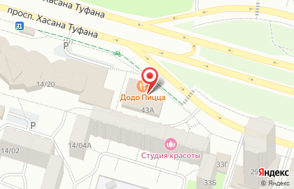 Страховой центр Альтернатива на проспекте Хасана Туфана на карте