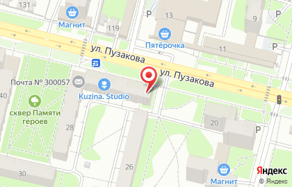 Аптека в Туле на карте