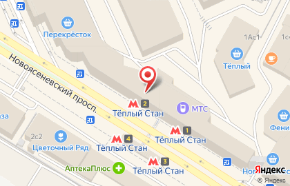 Itaita на Новоясеневском проспекте на карте