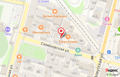 Компания Турцентр на Семёновской улице на карте
