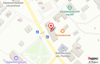 Аптека Губернская на улице Советская в Вохме на карте