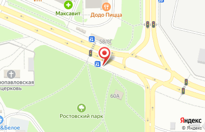 Киоск по продаже кондитерских изделий в Левобережном районе на карте