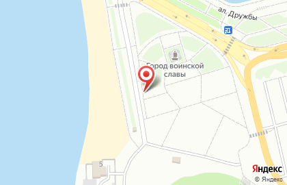 Центральная ярмарка в Петропавловске-Камчатском на карте