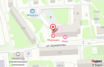 Аптека для всей семьи на улице Шумайлова на карте