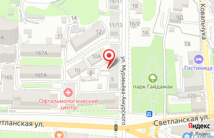 ОДА в Ленинском районе на карте