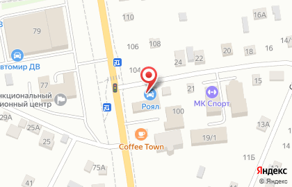 Кафе Лаваш на Воронежской улице на карте