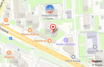 Участковый пункт полиции, Отдел полиции №3 на карте