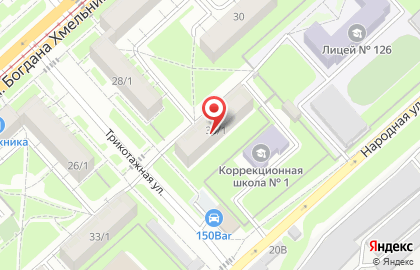 А-строй в Калининском районе на карте