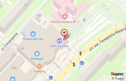 Почта Банк в Липецке на карте