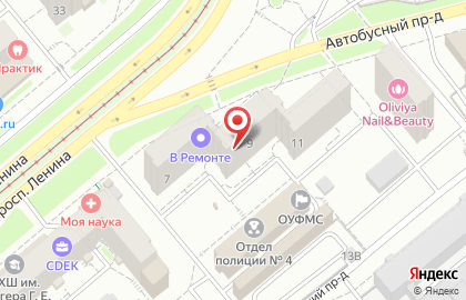 Кулинария Домашняя еда в Октябрьском районе на карте