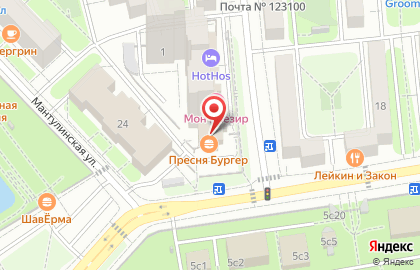 Деловые линии вип такси на карте