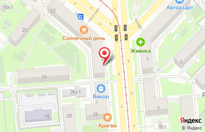 Школа развития интеллекта Формула АйКью на площади Сибиряков-Гвардейцев на карте