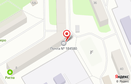 Почта Банк в Мурманске на карте