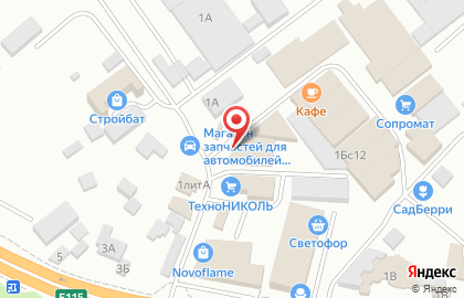 Магазин-склад Бакцентр на карте