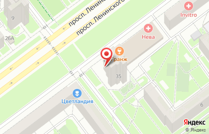 Магазин разливных напитков Хмельной домик на проспекте Ленинского Комсомола, 35 на карте