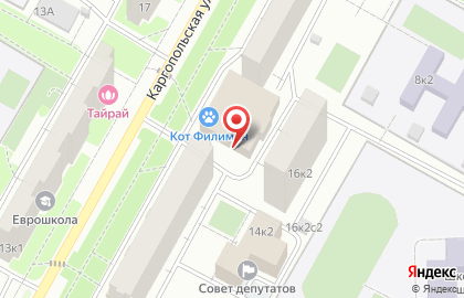 Супермаркет Пятёрочка в Москве на карте