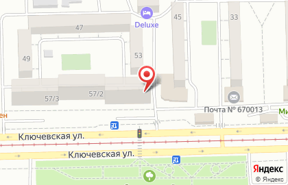 Сервисный центр Магнит в Октябрьском районе на карте