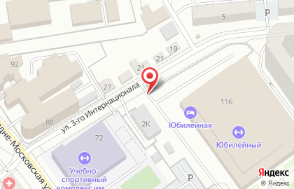 Автостоянка в Воронеже на карте
