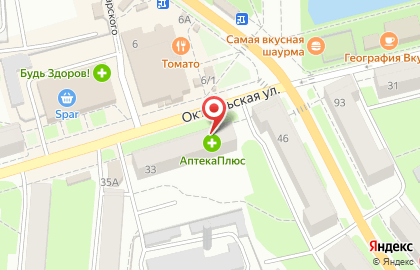 Лето Банк на Октябрьской улице в Узловой на карте