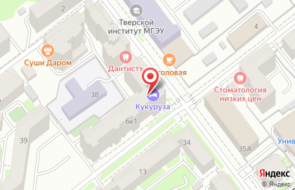 Стоматологическая клиника Мастерская Улыбки на Учительской улице на карте