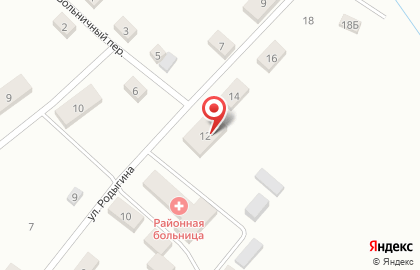 Соболевская районная больница на карте