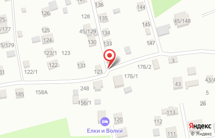 Бани Елки и Волки на улице Курагинская на карте