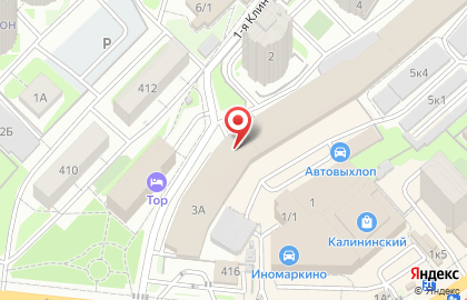 Гаражный кооператив Капитальный на карте