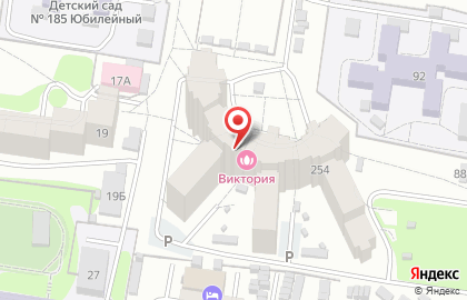 Парикмахерская Виктория на улице Антона Петрова на карте