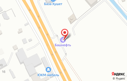 Башнефть на проспекте Амет-Хана Султана на карте