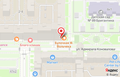 Дом быта в Санкт-Петербурге на карте